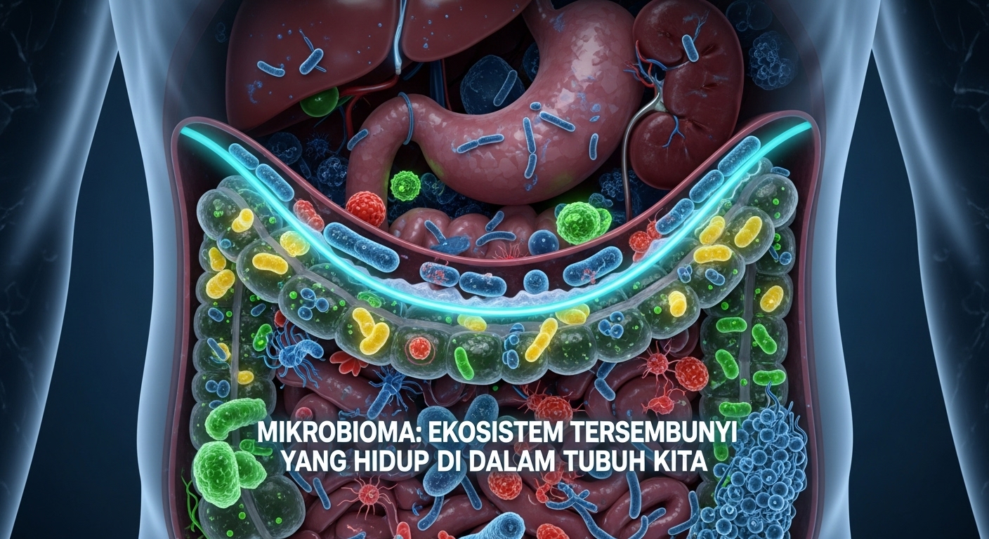 Mikrobioma: Ekosistem Tersembunyi yang Hidup di Dalam Tubuh Kita